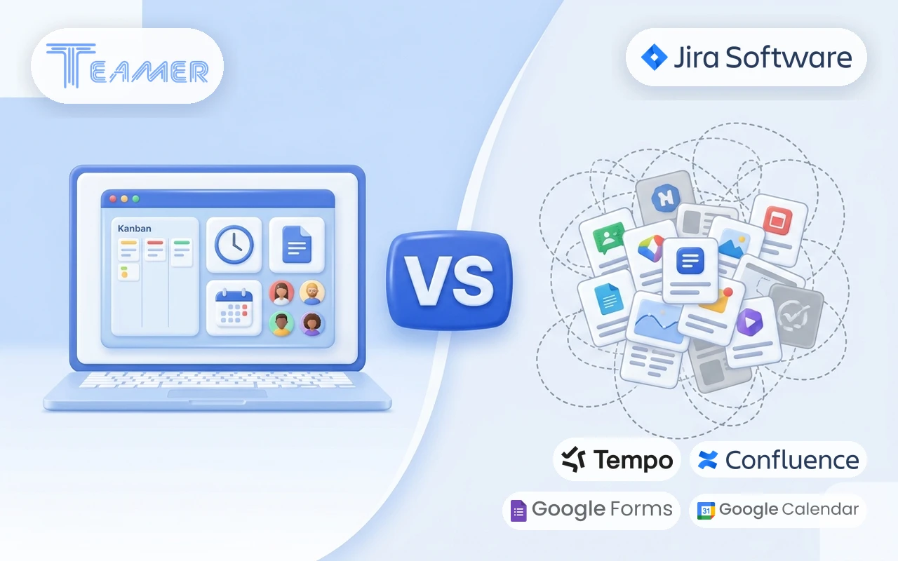 Сравнение систем управления Jira и Teamer. Замена Jira